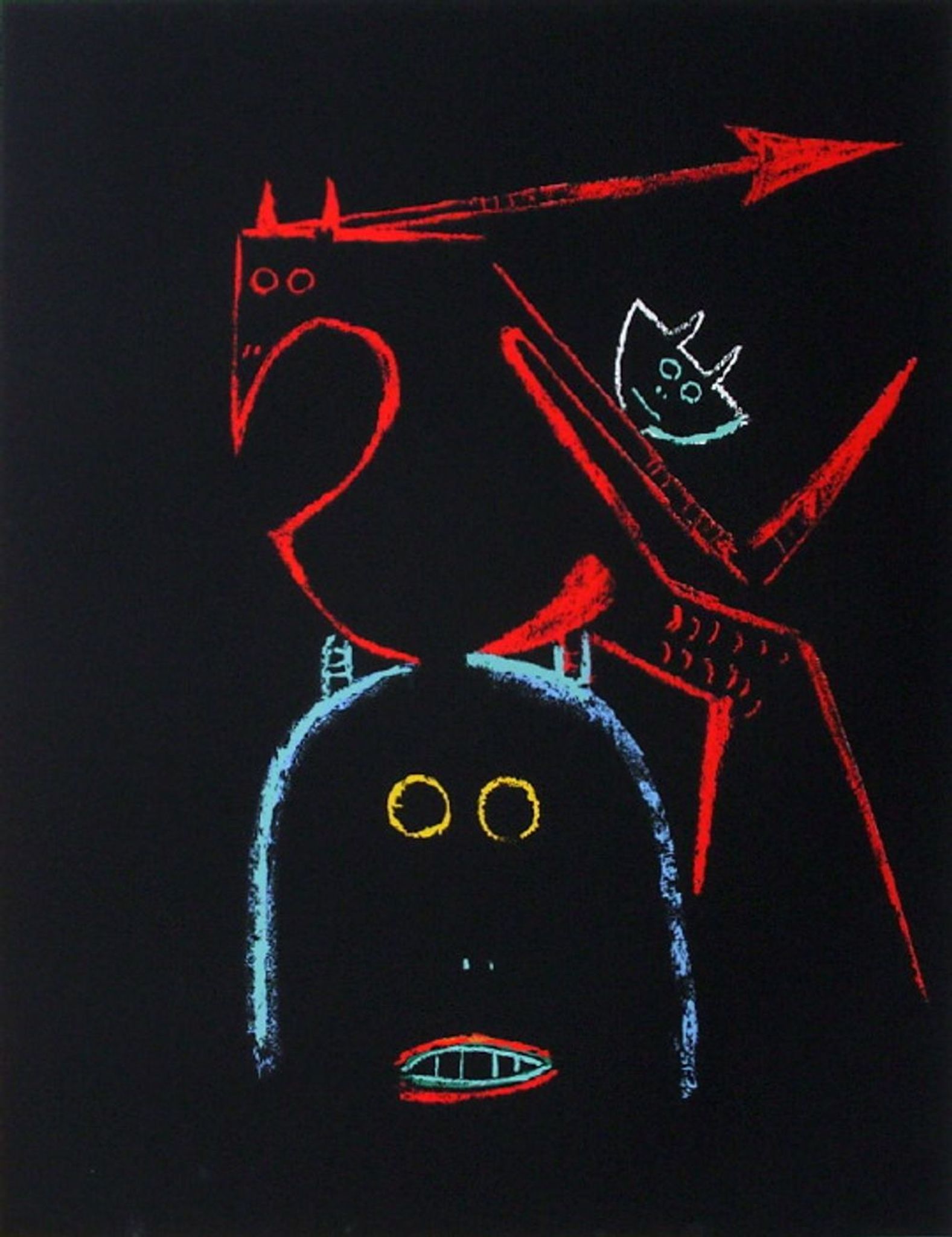 Affiche  Wilfredo Lam 1973