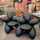 Flower armchairs attributed to Masanori Umeda