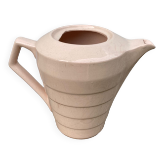 Saint Amand pitcher in powder pink ceramic