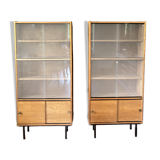 2 bibliothèques suédoises années 60