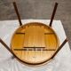 Scandinavian table in round teak with built-in extensions 1960