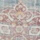Tapis persan oriental bordeaux et vert, 239 x 333 cm