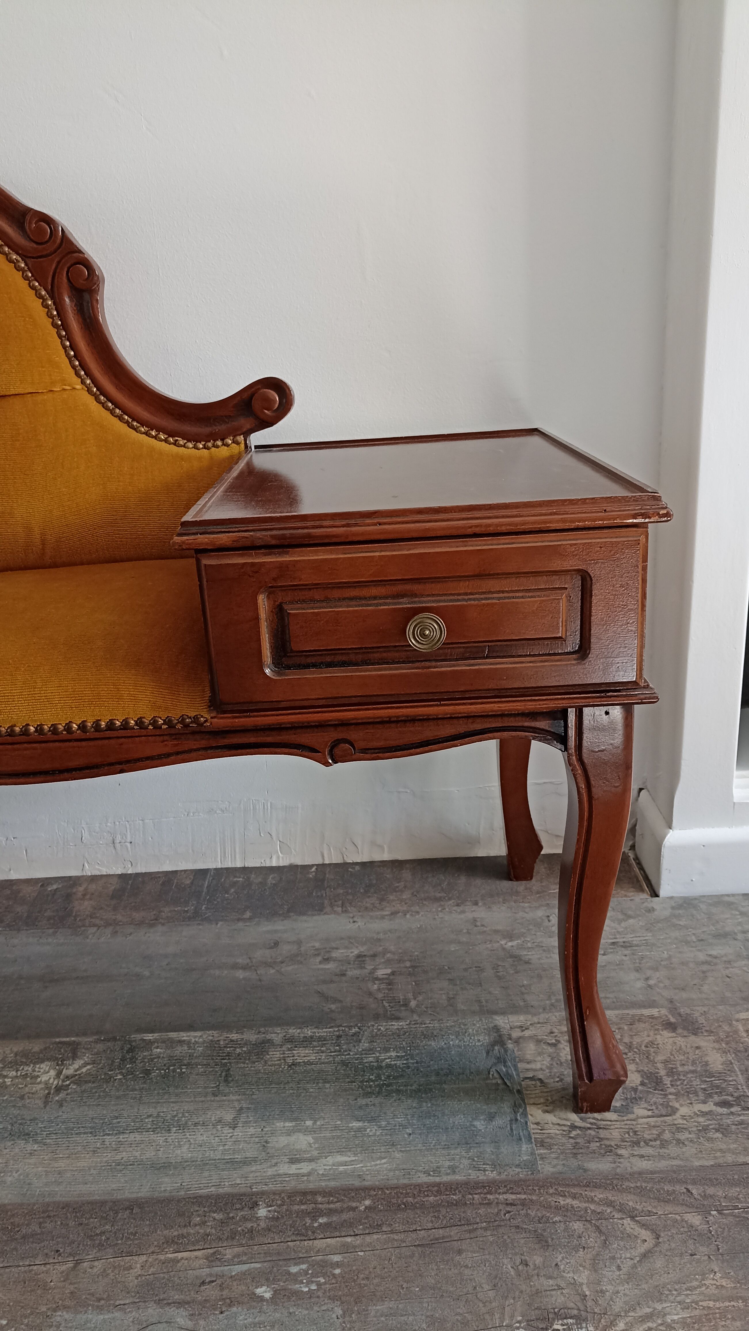 Vintage phone cabinet