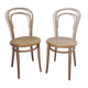 2 Thonet bistro chairs n°14 Radomsko