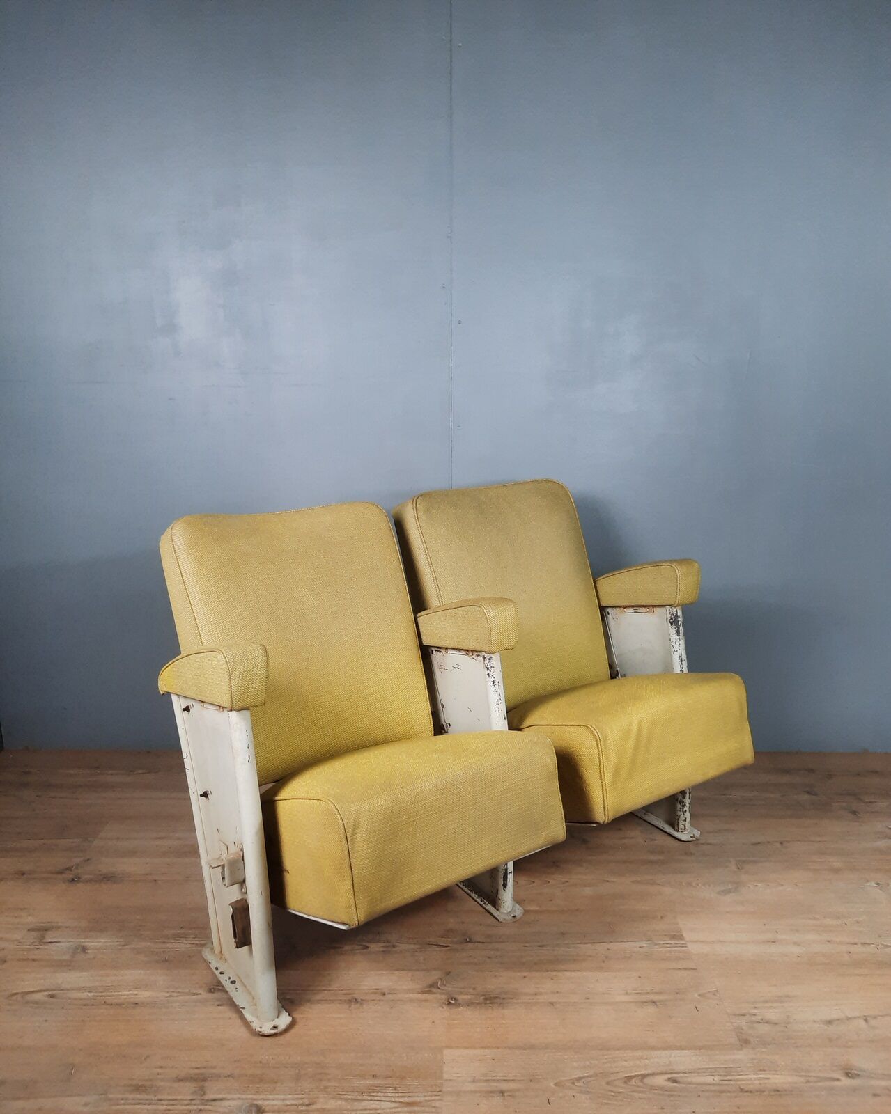 Two-seater cinema armchair from the 70s