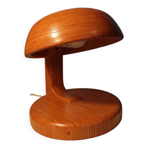 lampe de table scandinave - bois massif