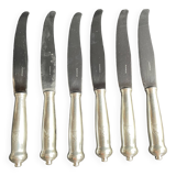6 couteaux de table puiforcat richelieu argent