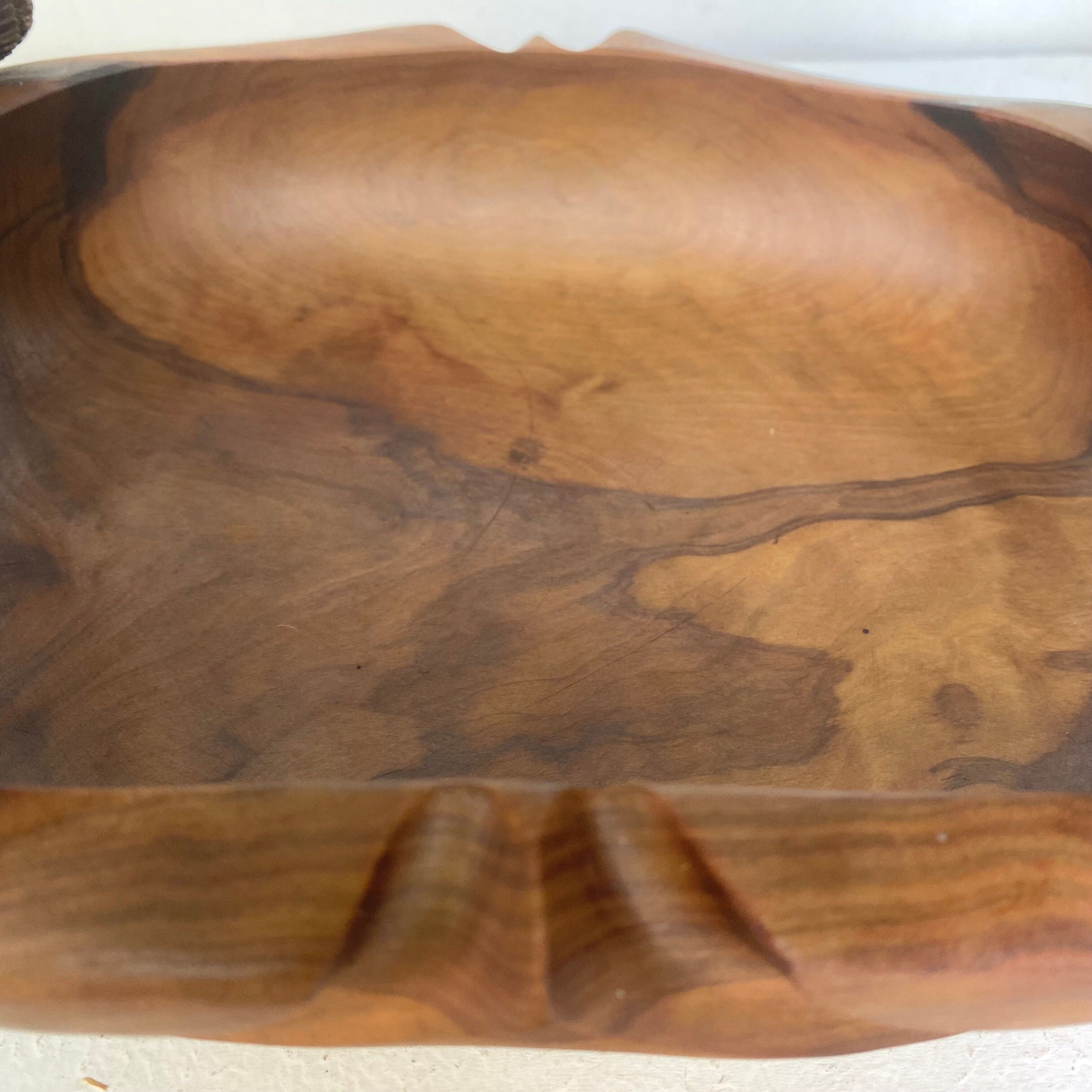 Olive wood dish