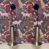 Pair of modular wall lights, 1960s design.