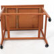 Tea cart with folding table top, Poul Jeppesen, Denmark, circa 1965
