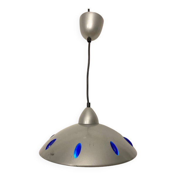 Suspension luminaire space age ovni/ ufo par Igor Paris vintage