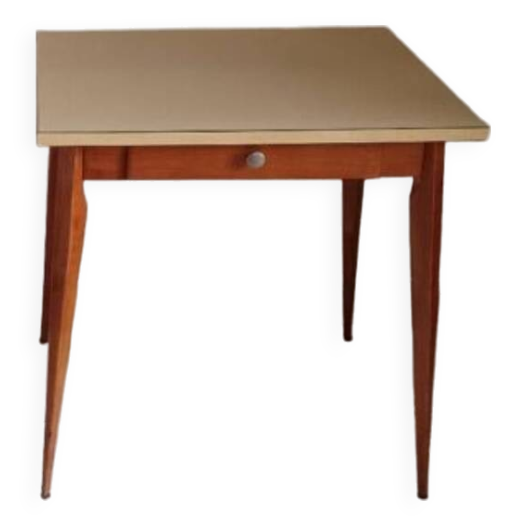 Vintage console or desk with compass feet