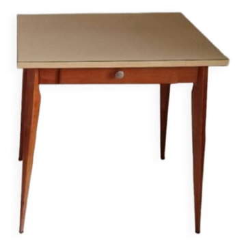 Vintage console or desk with compass feet