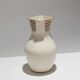 White earthenware vase, richard-ginori, 1940s
