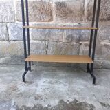 Vintage shelf L: 81 cm H: 183 cm