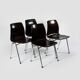 Lot de 4 chaises Galvanitas S26, années 1960