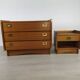 Commode et chevet vintage