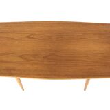Scandinavian teak coffee table, Sweden, 1950