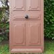 Old exterior entrance door solid H225xW86cm solid wood