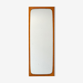 Mid Century Danish Mirror made of Teak, 1960, Denmark 42x116cm