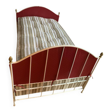 Old metal bed