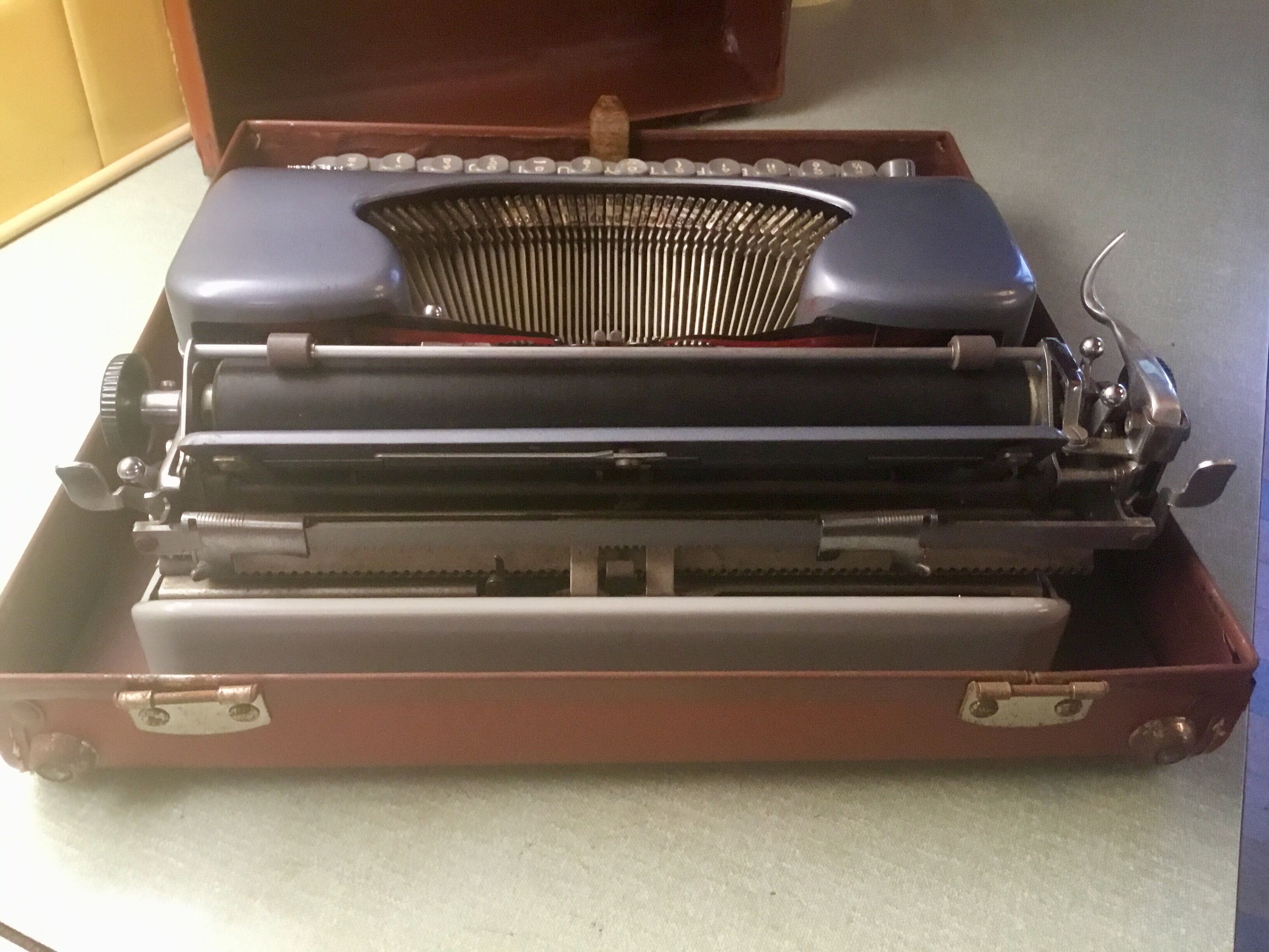 Machine a ecrire Japy vintage