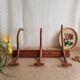 Wall coat rack