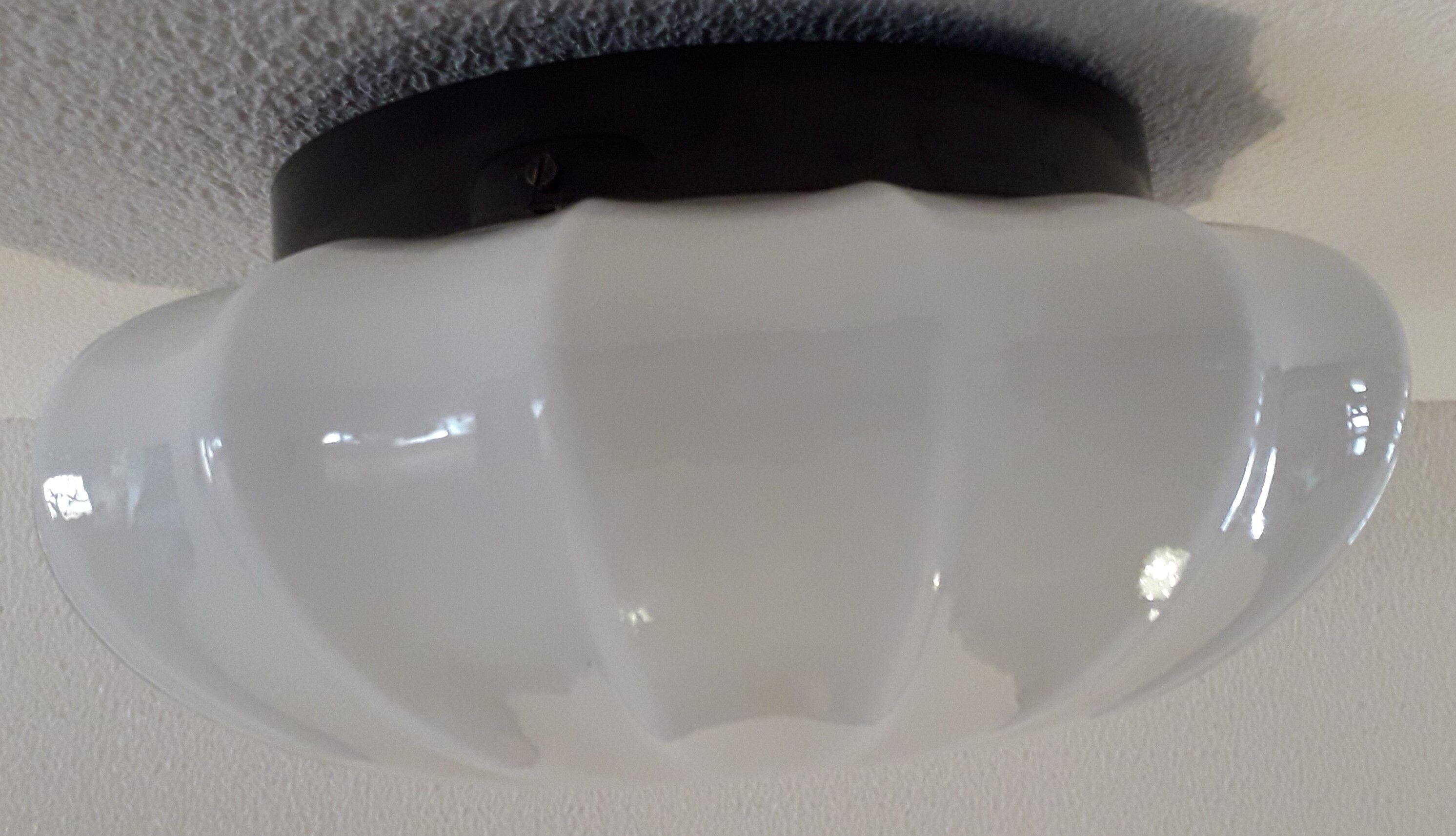 Opaline ceiling lamp