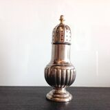 Silver metal salt shaker / 60s-70s