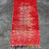 Moroccan rug Beni M'guild red - 154 x 82 cm