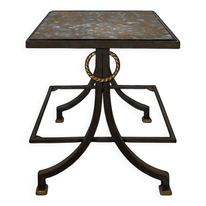 Table d'appoint neoclassique - fer