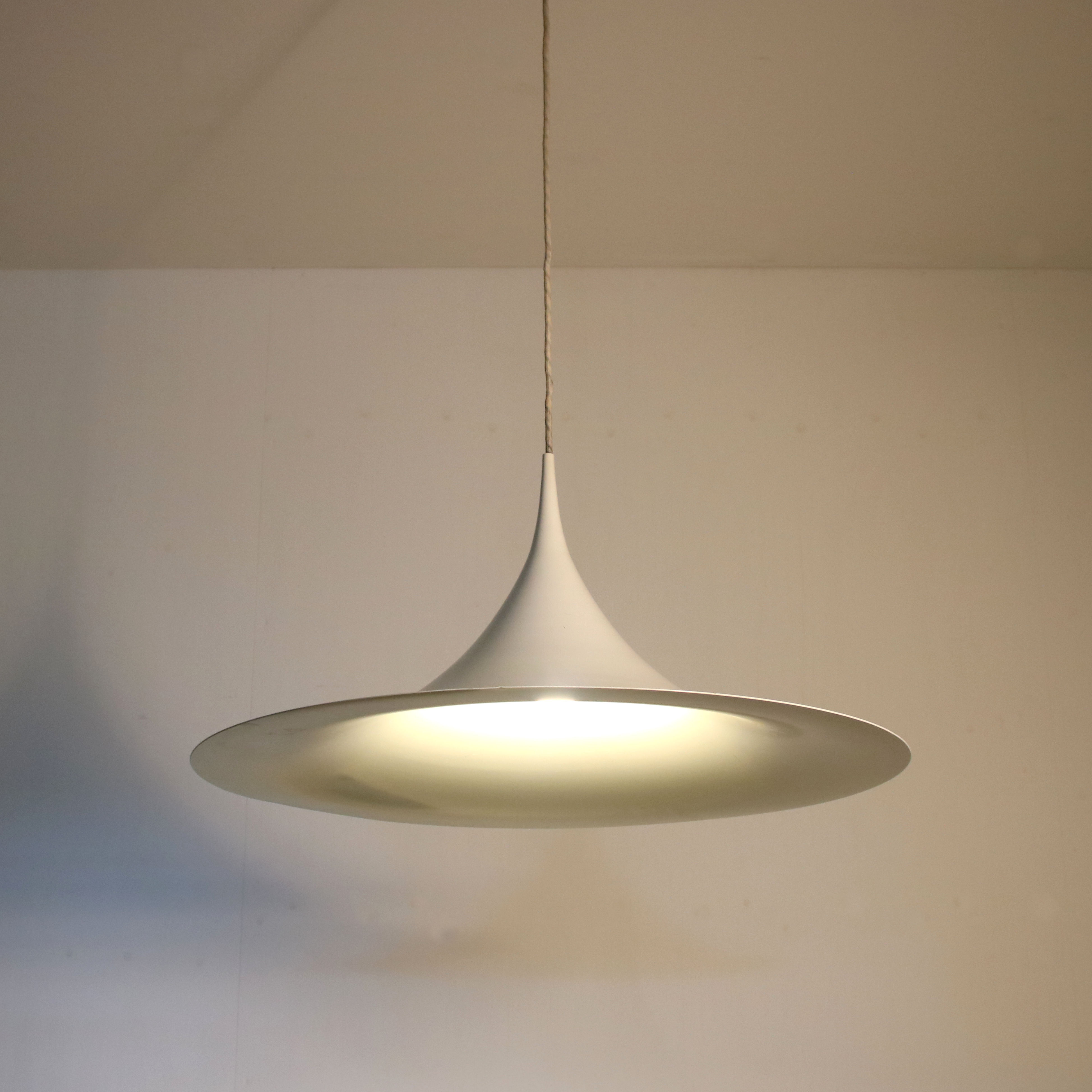 1960s “Semi” pendant lamp by Claus Bonderup & Torsten Thorup for Fog & Morup, Denmark