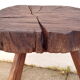 Tabouret tripode brutaliste