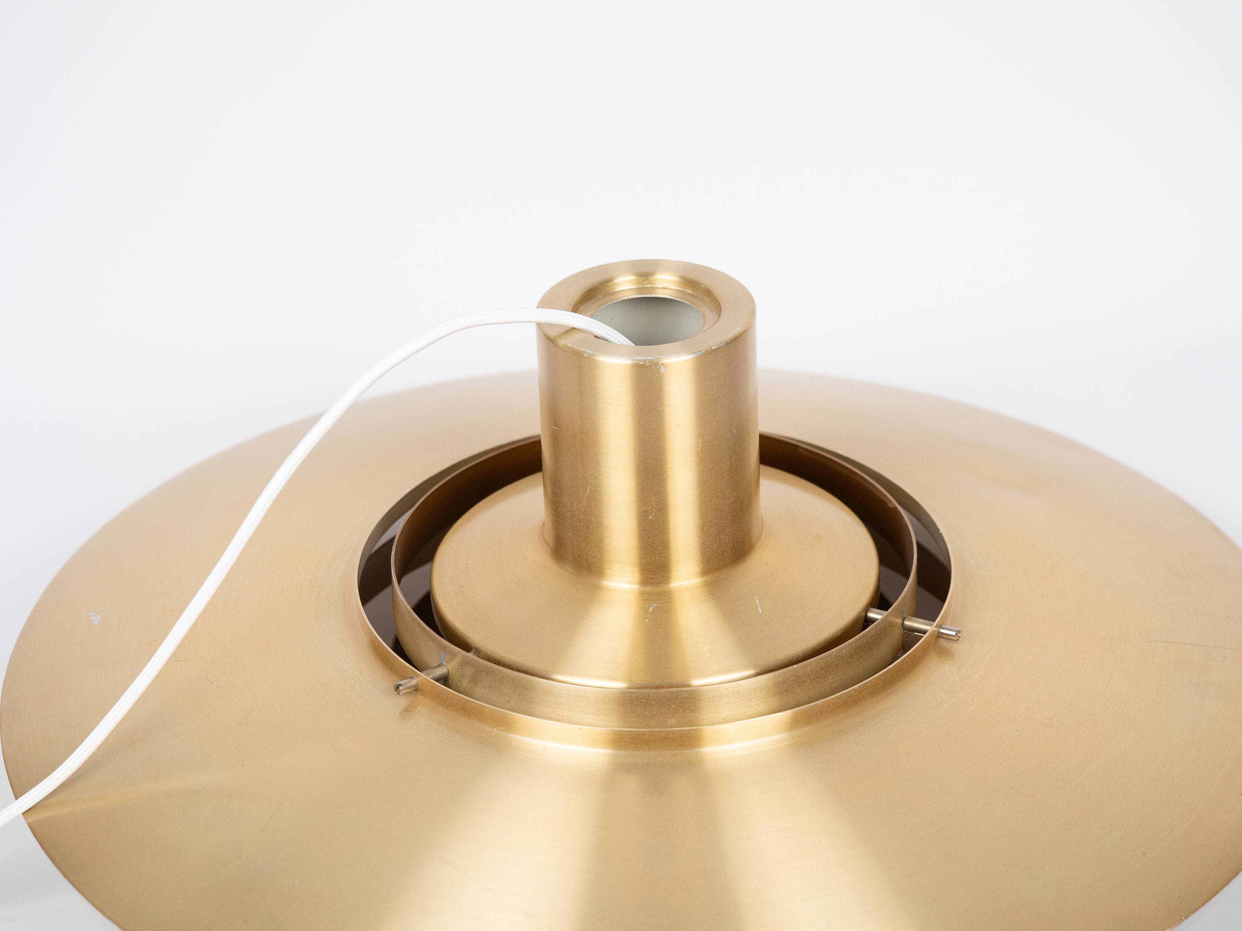 Danish vintage pendant lamp P376 by Fabricius and Kastholm, Nordisk Solar