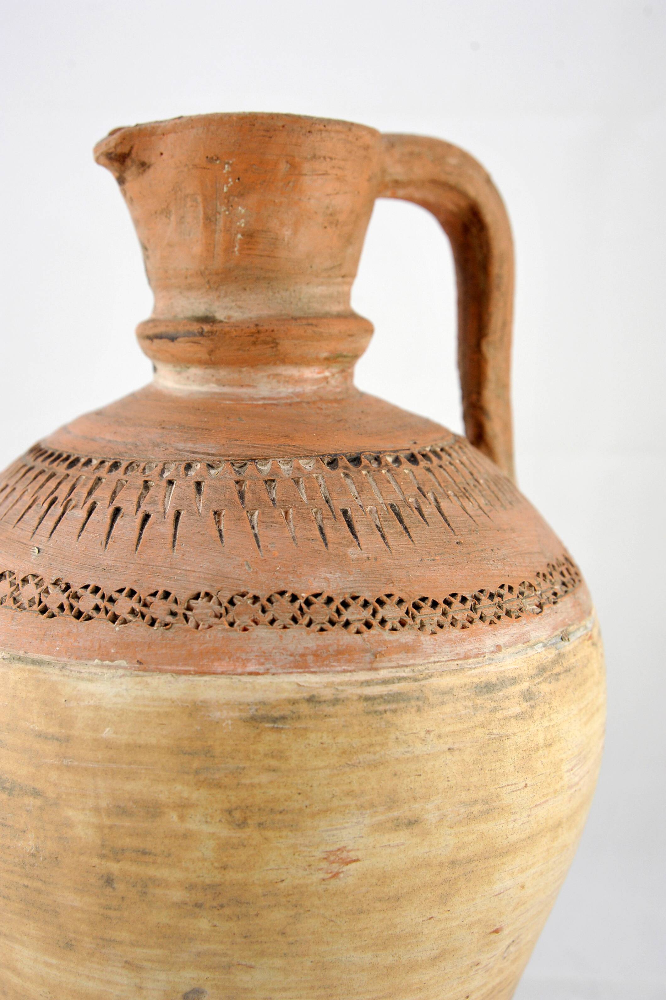 Terracotta jug