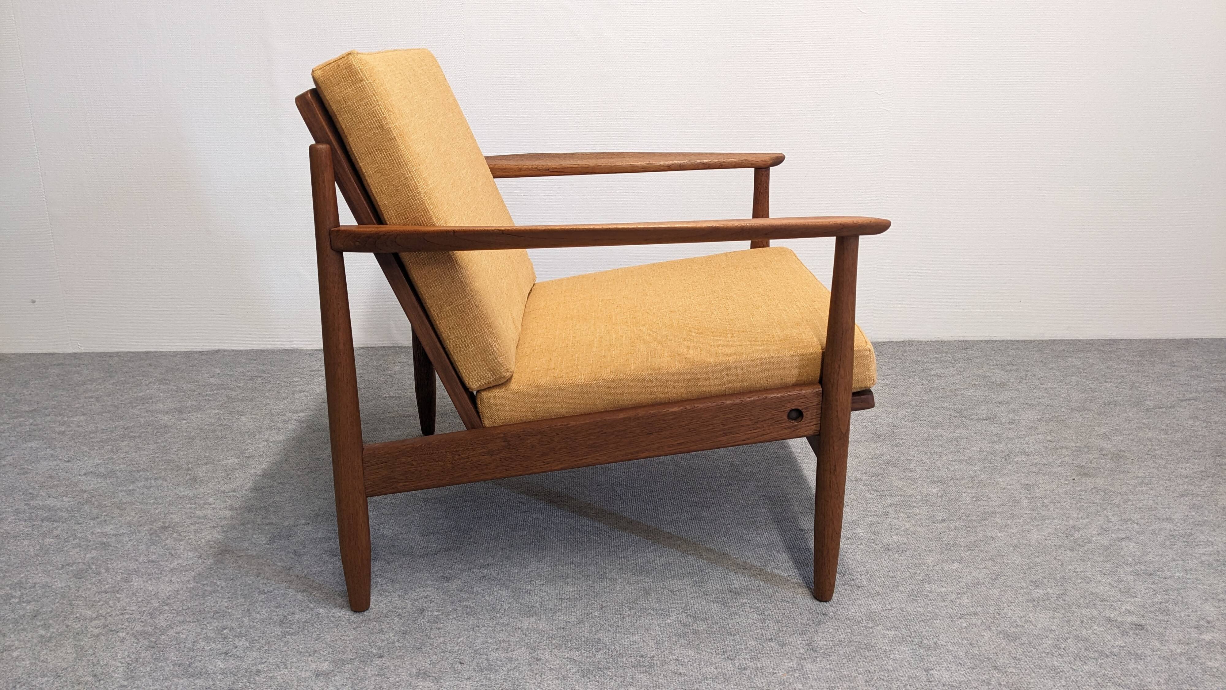 Danish teak armchair, 50s-60s