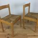 Vico Magistretti mulched chairs, Carimate model, edited by Cassina, 1960