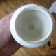 Old apothecary jar in pewter and porcelain