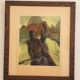 African landscape (Cameroon) pastel on paper