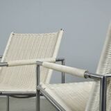 SPECTRUM / Vintage rattan armchairs sz01 / Martin Visser / Netherlands 1980s