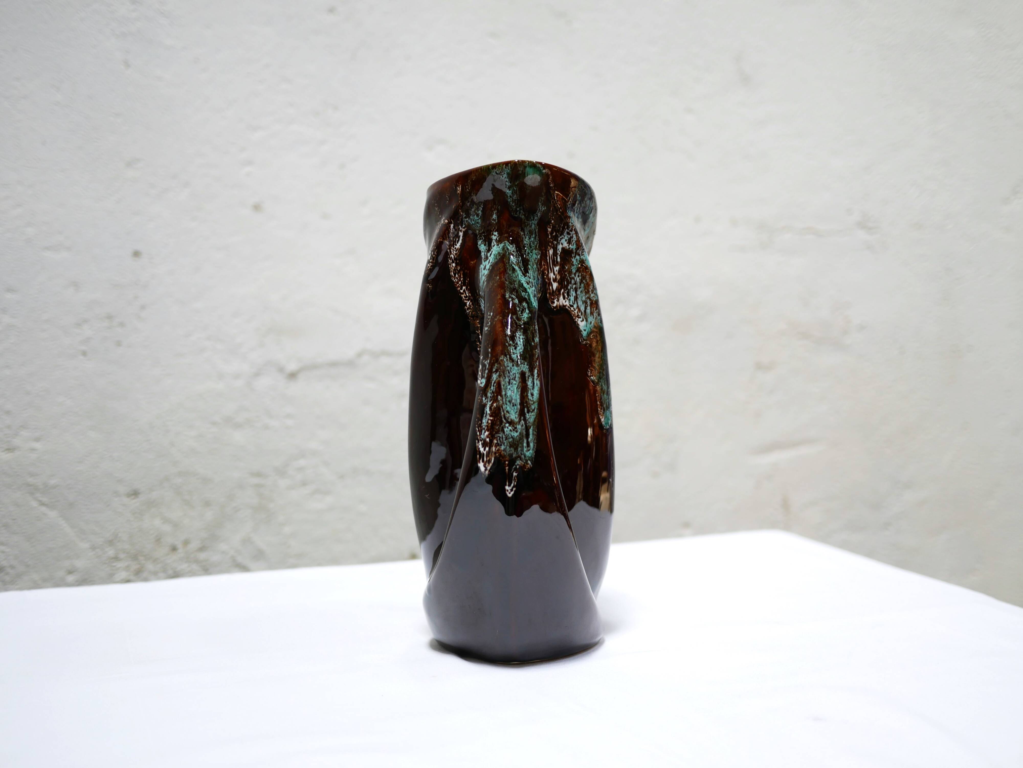 Vallauris vintage ceramic vase