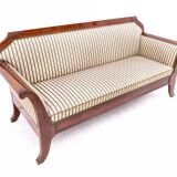 Antique sofa from the late 19th century, Northern Europe.