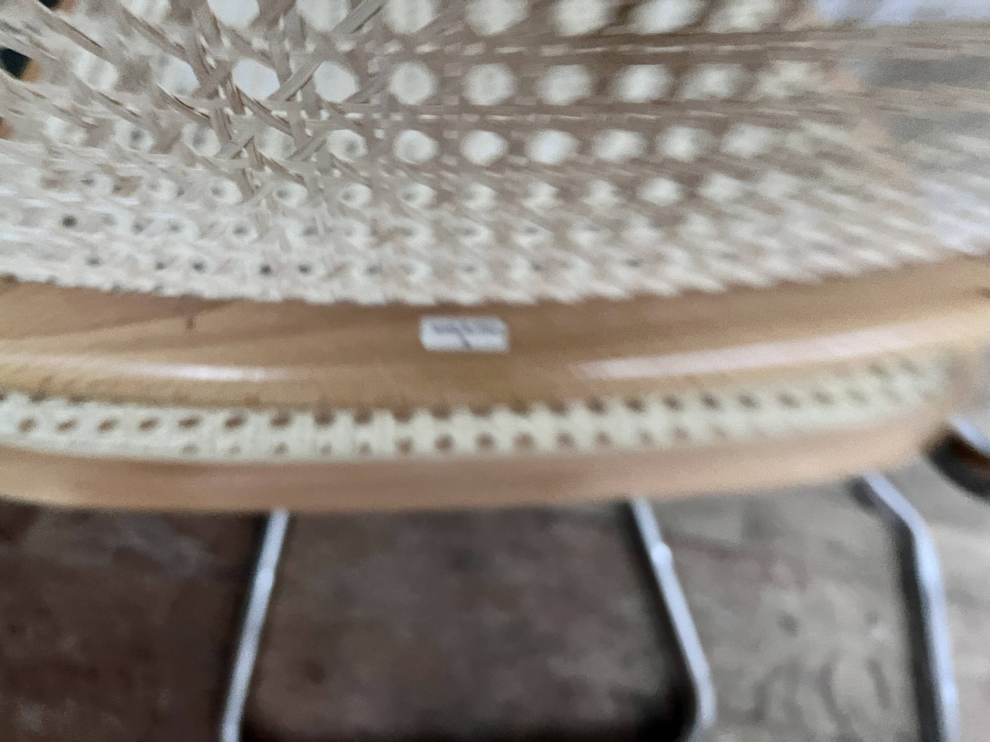 Series of 6 vintage Marcel Breuer style chairs