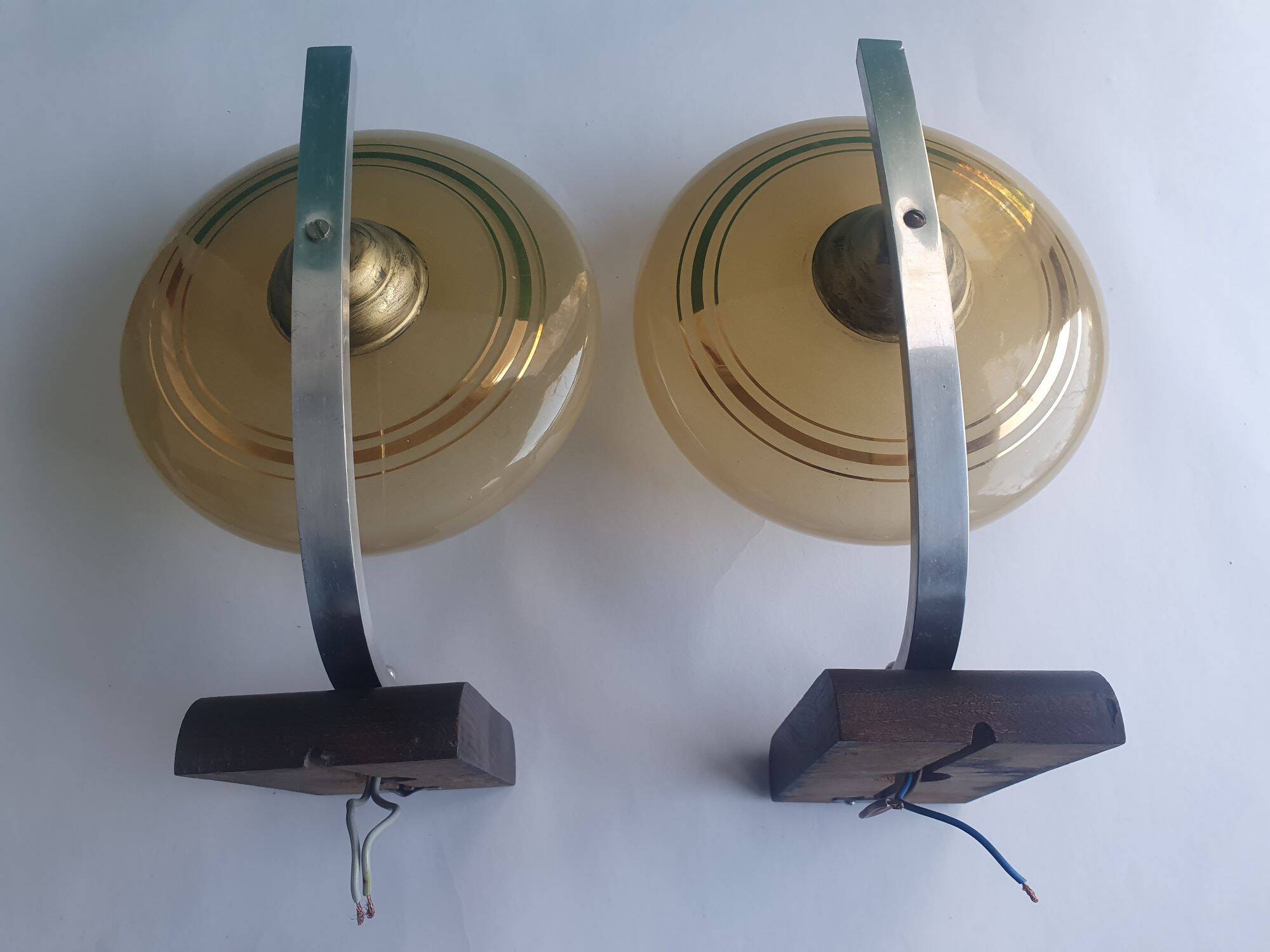 Pair of vintage wall sconces