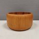 Danish bowl in turned pine from the 1970s-80s.