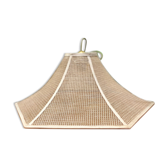 Vintage rattan pendant lamp