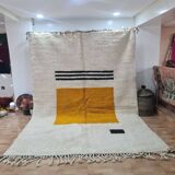 Handmade wool Berber rug 300X200 cm