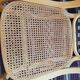Rocking-chair en bois courbé et cannage