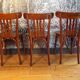 3 vintage luterma bistro chairs
