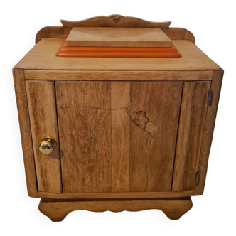 Old Art Deco bedside table